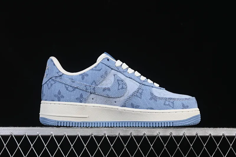 All categories Nk Air Force 1 Air Force series Nk Air Force 1 Low Air Force low-top Nike Air Force 1'07 Low LV joint light blue Air Force 1 low-top casual sneakers YF9511-823